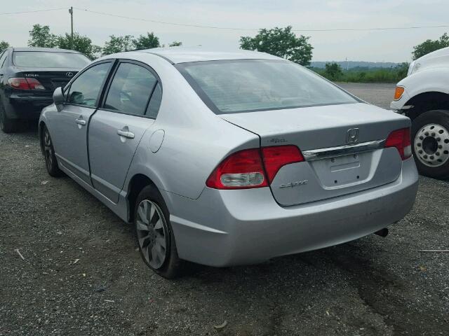 2HGFA1F90AH315592 - 2010 HONDA CIVIC EXL Gümüş foto 3