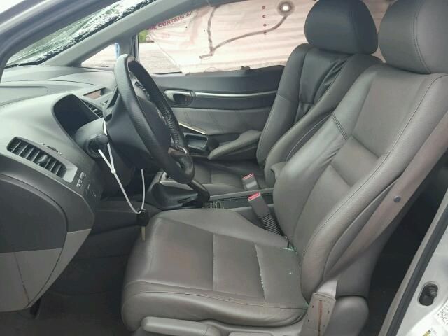 2HGFA1F90AH315592 - 2010 HONDA CIVIC EXL Gümüş foto 5