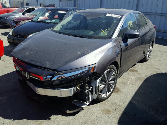 JHMZC5F31JC011858 - 2018 HONDA CLARITY TO GRAY photo 2