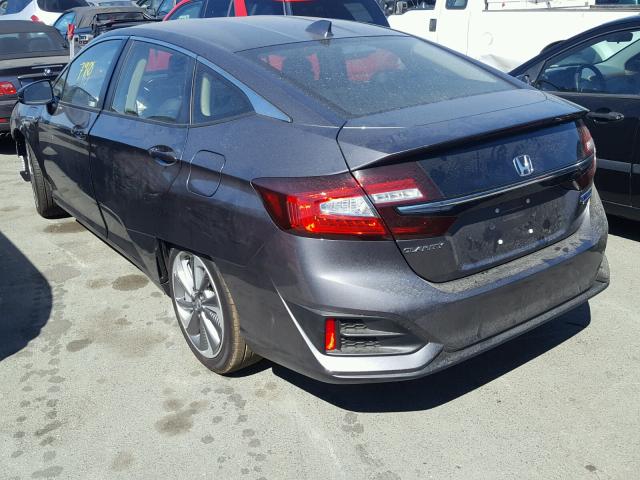 JHMZC5F31JC011858 - 2018 HONDA CLARITY TO GRAY photo 3