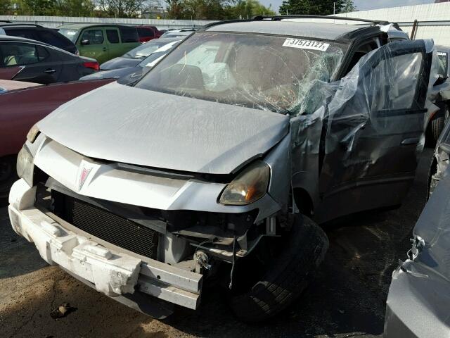 3G7DA03E95S543299 - 2005 PONTIAC AZTEK SILVER photo 2