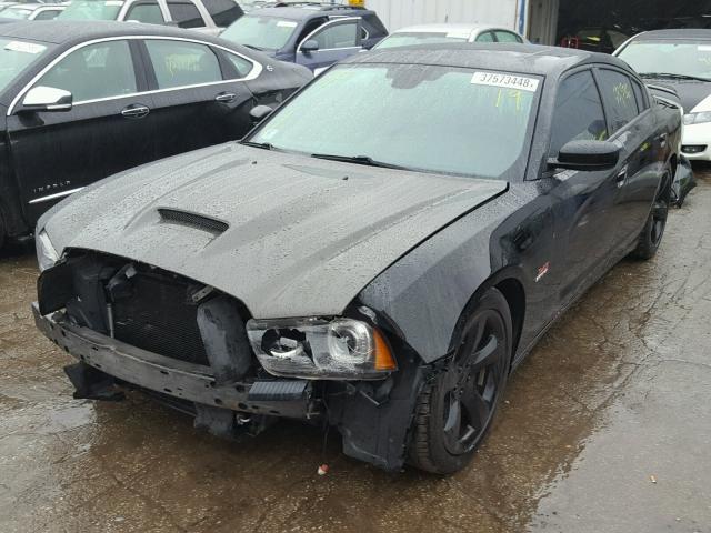 2B3CL5CT6BH593564 - 2011 DODGE CHARGER R/ BLACK photo 2