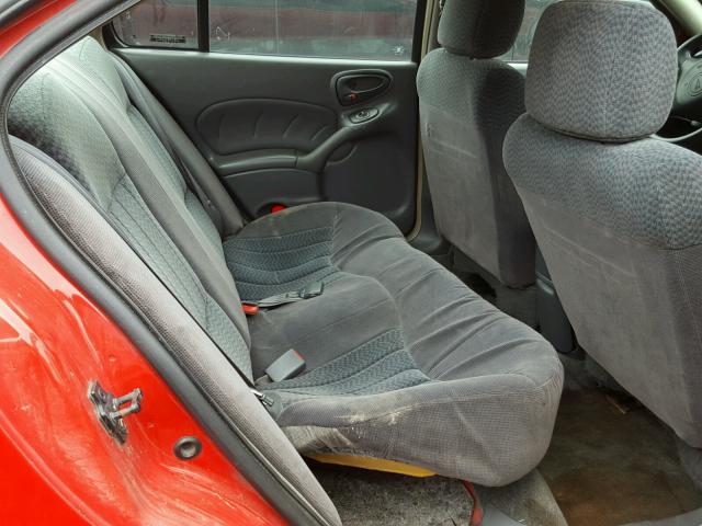 1G2NF52T71C174791 - 2001 PONTIAC GRAND AM S Qırmızı foto 6