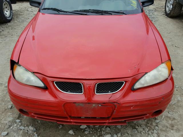 1G2NF52T71C174791 - 2001 PONTIAC GRAND AM S Qırmızı foto 7