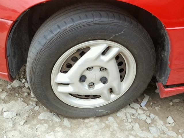 1G2NF52T71C174791 - 2001 PONTIAC GRAND AM S Qırmızı foto 9