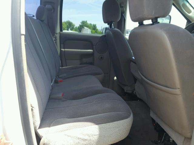 3D3KU28C34G215341 - 2004 DODGE RAM 2500 S WHITE photo 6