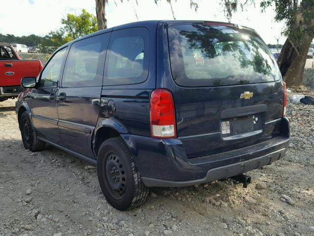 1GNDU23L76D218811 - 2006 CHEVROLET UPLANDER L 蓝色 照片 3