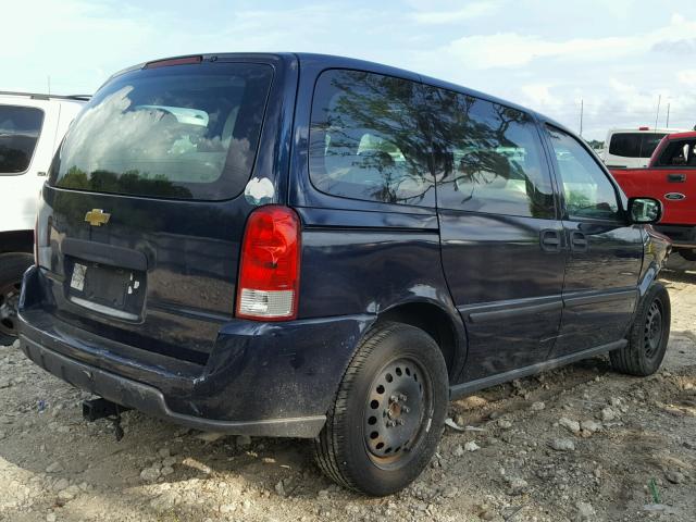 1GNDU23L76D218811 - 2006 CHEVROLET UPLANDER L 蓝色 照片 4
