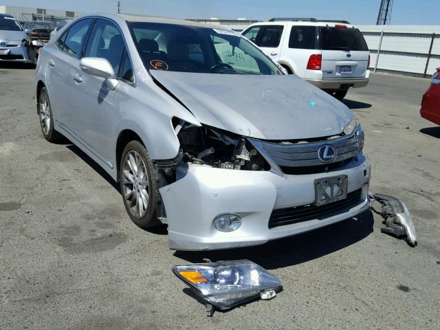 JTHBB1BA5C2050298 - 2012 LEXUS HS 250H SILVER photo 1