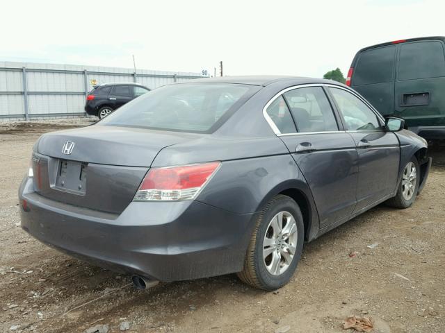 1HGCP26458A054741 - 2008 HONDA ACCORD LXP GRAY photo 4