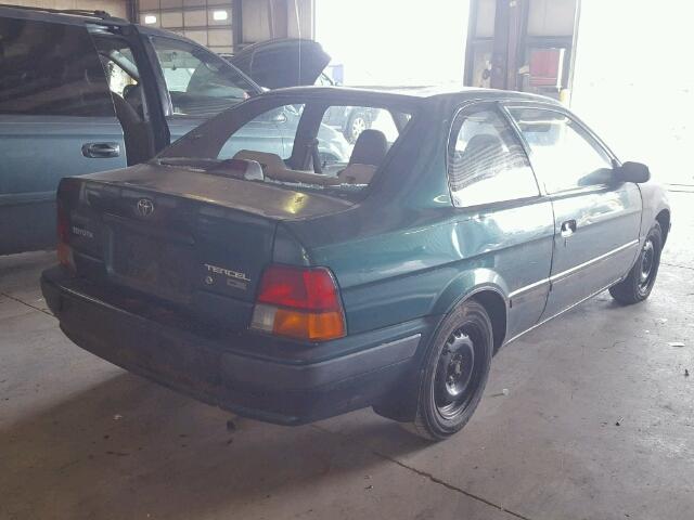 JT2AC52L9V0203159 - 1997 TOYOTA TERCEL CE GREEN photo 4