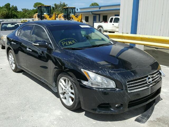 1N4AA5AP3AC841424 - 2010 NISSAN MAXIMA S BLACK photo 1