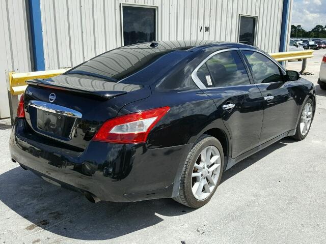 1N4AA5AP3AC841424 - 2010 NISSAN MAXIMA S أسود صورة 4