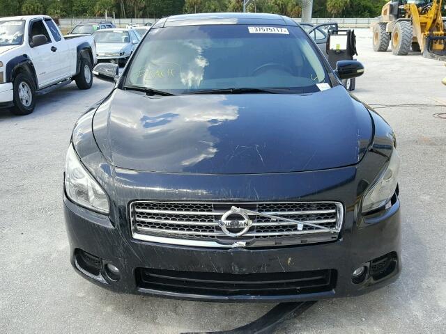 1N4AA5AP3AC841424 - 2010 NISSAN MAXIMA S أسود صورة 9