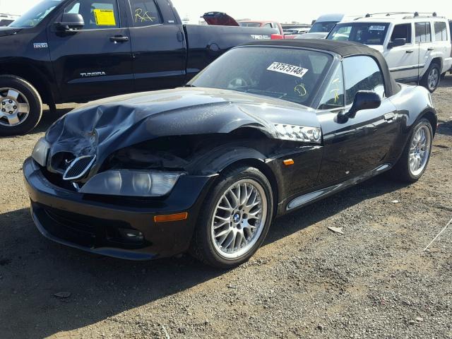 WBACN53471LJ55538 - 2001 BMW Z3 3.0 BLACK photo 2
