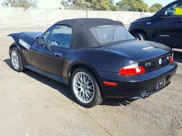 WBACN53471LJ55538 - 2001 BMW Z3 3.0 BLACK photo 3