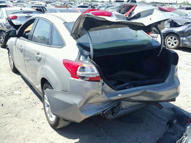 1FADP3F2XFL241682 - 2015 FORD FOCUS SE TAN photo 3