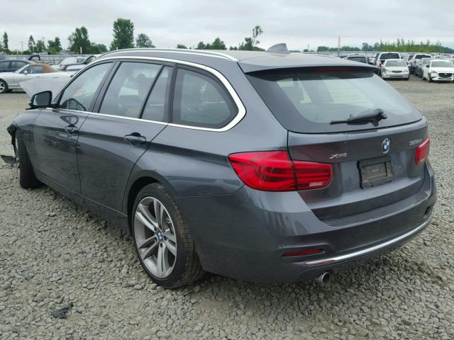 WBA8J1C57GK710859 - 2016 BMW 328 D GRAY photo 3