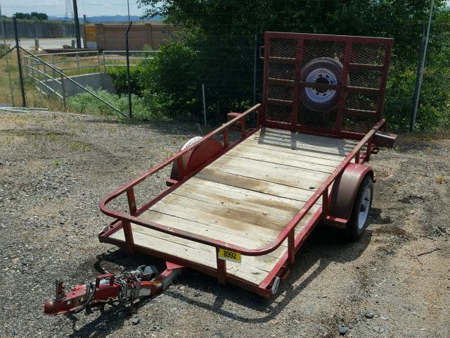 16VLX081541A18586 - 2004 UTILITY TRAILER RED photo 2