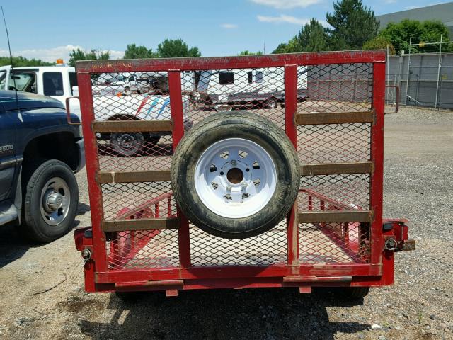 16VLX081541A18586 - 2004 UTILITY TRAILER RED photo 8