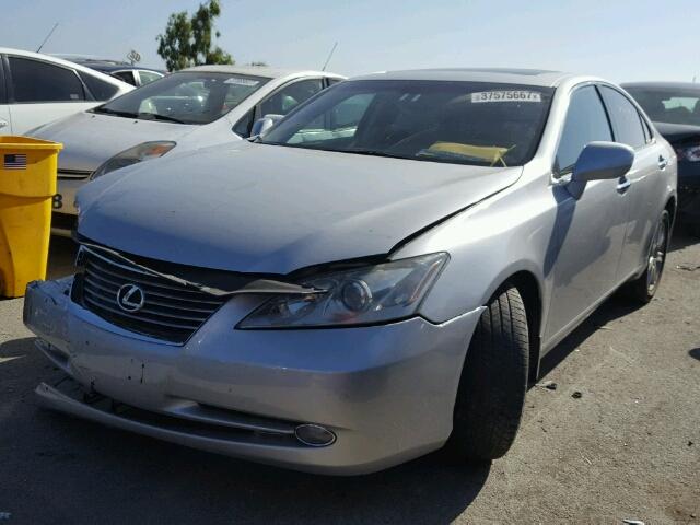 JTHBJ46G672053025 - 2007 LEXUS ES 350 SILVER photo 2