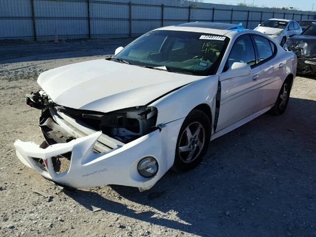2G2WS522341156418 - 2004 PONTIAC GRAND PRIX WHITE photo 2