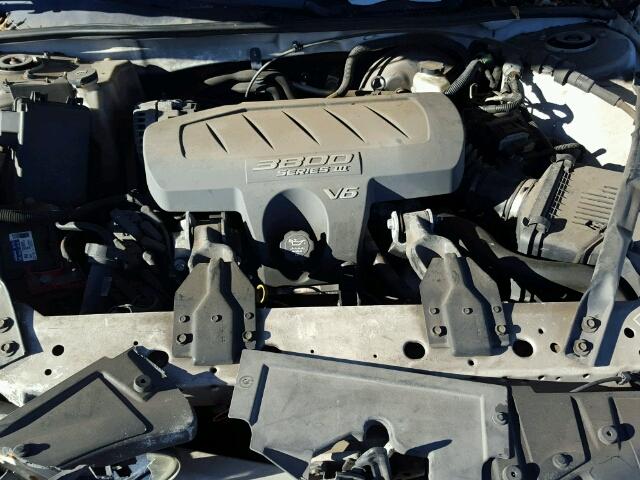 2G2WS522341156418 - 2004 PONTIAC GRAND PRIX WHITE photo 7