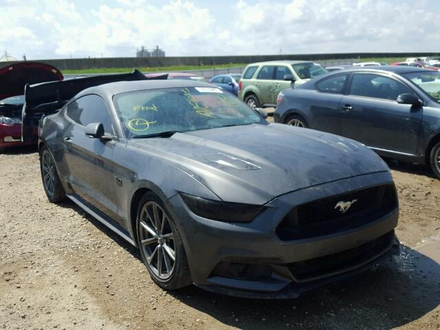 1FA6P8CF6G5335559 - 2016 FORD MUSTANG GT GRAY photo 1