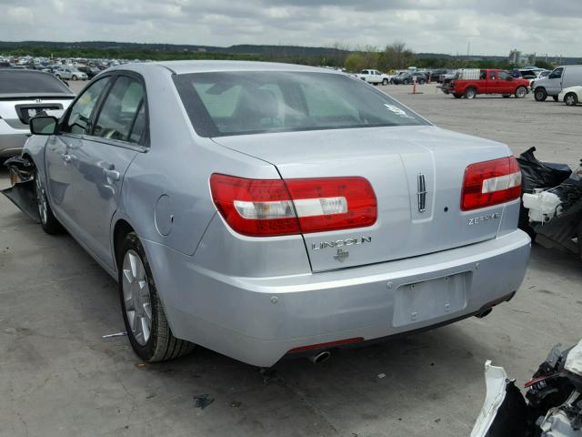 3LNHM26136R651162 - 2006 LINCOLN ZEPHYR SILVER photo 3