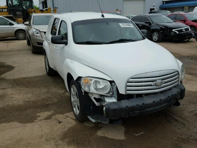 3GNCA13B19S519343 - 2009 CHEVROLET HHR LS WHITE photo 1
