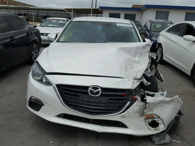 3MZBM1U76FM136727 - 2015 MAZDA 3 SPORT WHITE photo 9