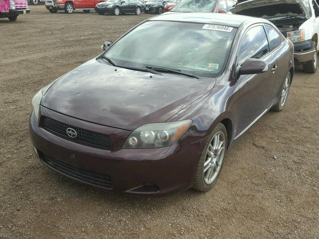 JTKDE3B73A0313293 - 2010 TOYOTA SCION TC 勃艮第红 照片 2