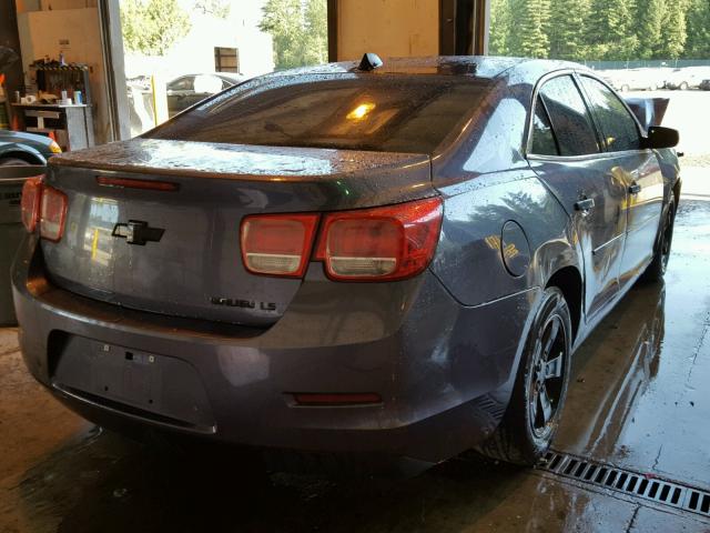 1G11B5SL1EF108854 - 2014 CHEVROLET MALIBU LS Көк фото 4