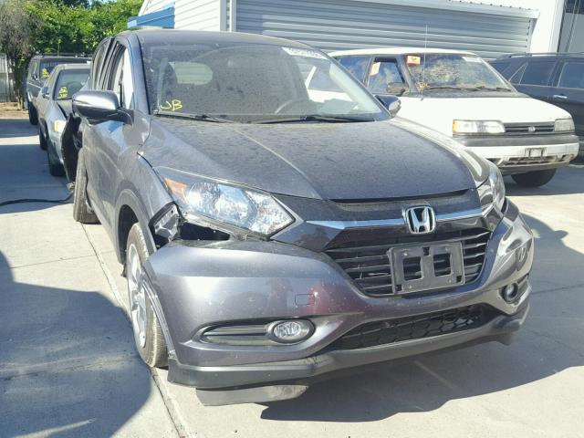 3CZRU6H59HG706593 - 2017 HONDA HR-V EX GRAY photo 1