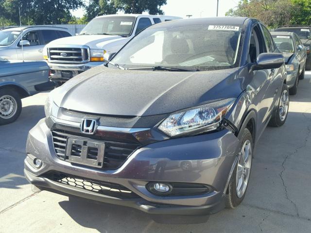 3CZRU6H59HG706593 - 2017 HONDA HR-V EX GRAY photo 2