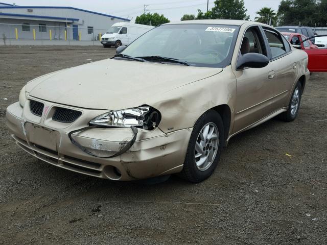 1G2NF52E64C221881 - 2004 PONTIAC GRAND AM S Qızıl foto 2