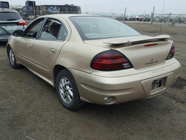 1G2NF52E64C221881 - 2004 PONTIAC GRAND AM S Qızıl foto 3