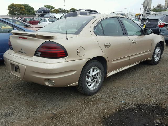 1G2NF52E64C221881 - 2004 PONTIAC GRAND AM S Qızıl foto 4