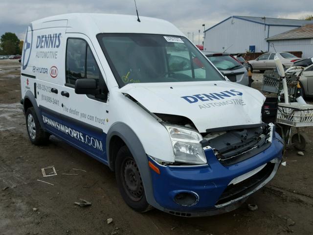 NM0LS7DN8DT174812 - 2013 FORD TRANSIT CO WHITE photo 1
