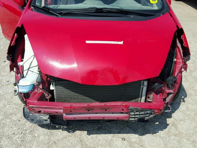 JHMGE8H36DC027266 - 2013 HONDA FIT RED photo 9