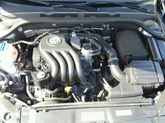 3VW2K7AJXFM225516 - 2015 VOLKSWAGEN JETTA BASE GRAY photo 7