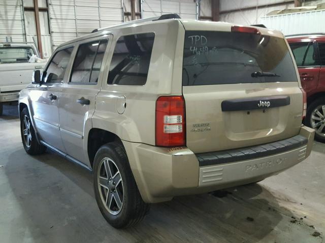 1J8FF48B09D152610 - 2009 JEEP PATRIOT LI SILVER photo 3