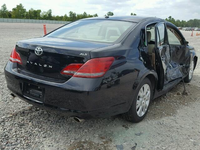 4T1BK36BX9U332011 - 2009 TOYOTA AVALON BLACK photo 4