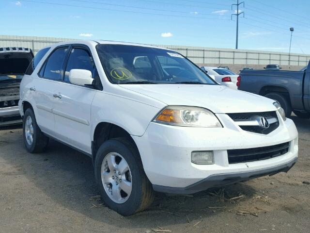 2HNYD18245H559907 - 2005 ACURA MDX WHITE photo 1