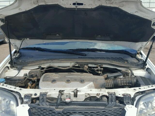 2HNYD18245H559907 - 2005 ACURA MDX WHITE photo 7