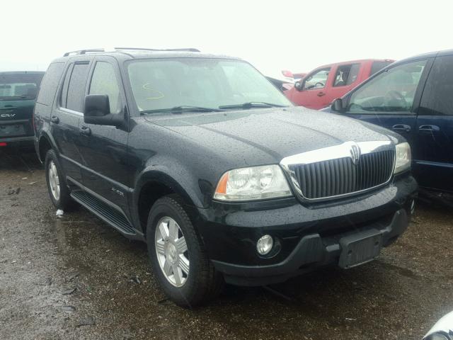 5LMEU78H33ZJ13477 - 2003 LINCOLN AVIATOR BLACK photo 1