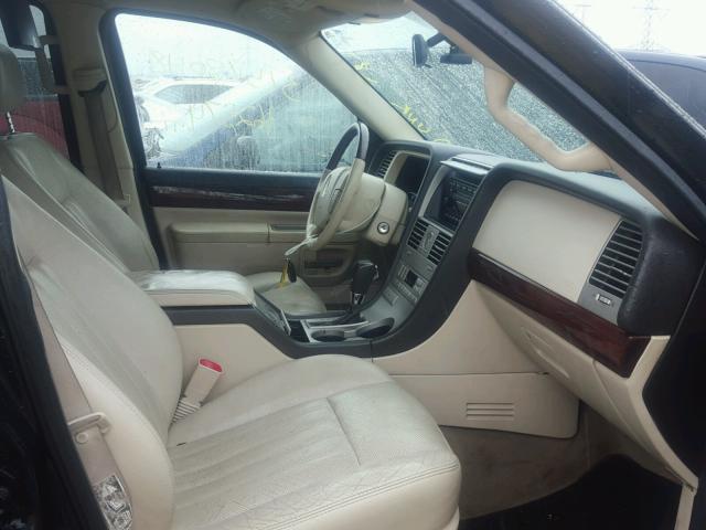 5LMEU78H33ZJ13477 - 2003 LINCOLN AVIATOR BLACK photo 5