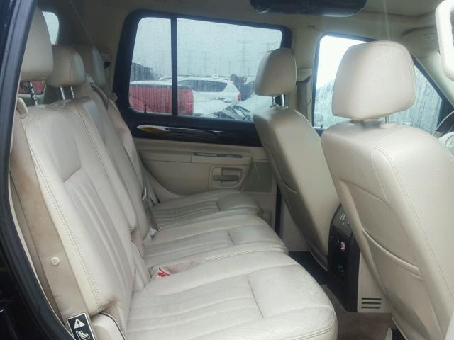 5LMEU78H33ZJ13477 - 2003 LINCOLN AVIATOR BLACK photo 6