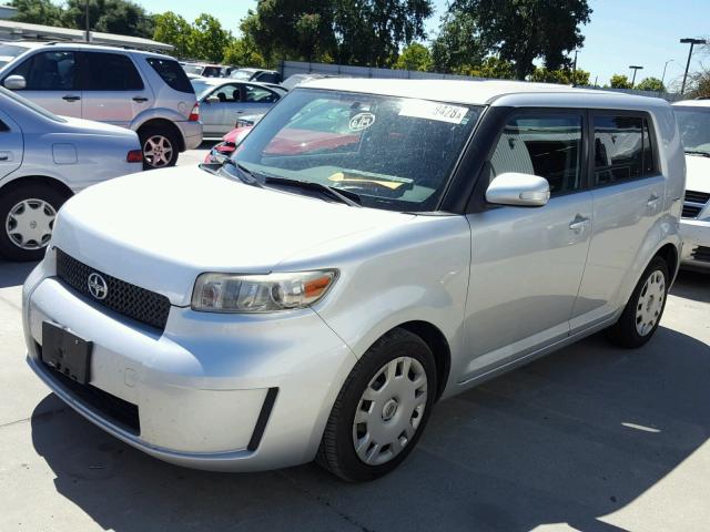 JTLKE50E591096304 - 2009 TOYOTA SCION XB ვერცხლისფერი ფოტო 2