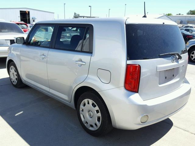 JTLKE50E591096304 - 2009 TOYOTA SCION XB ვერცხლისფერი ფოტო 3